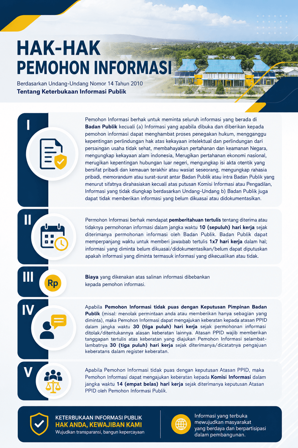 Hak-Hak Pemohon Informasi