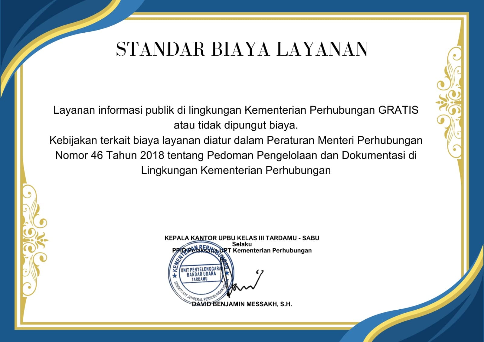 Standar Biaya
